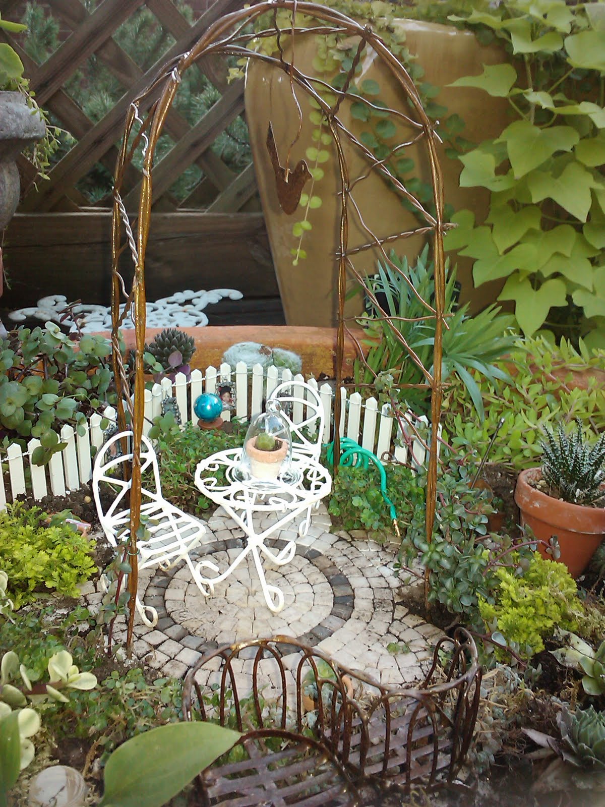 Fairy Garden Ideas: Hunnicutt land fairy garden