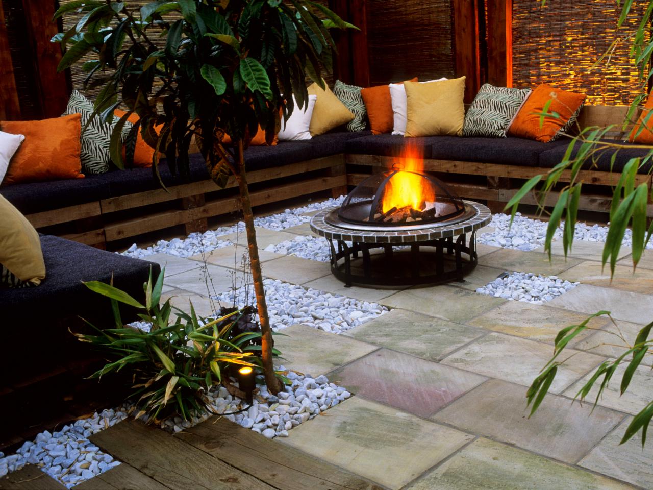 fire pit patio