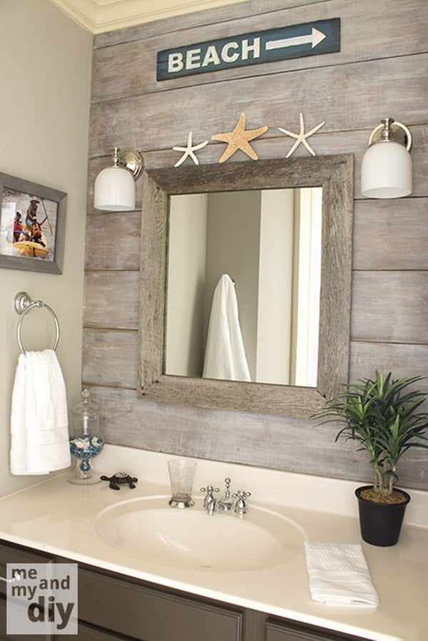 45 Best Nautical Bathroom Ideas And, Beach Themed Bathroom Mirrors