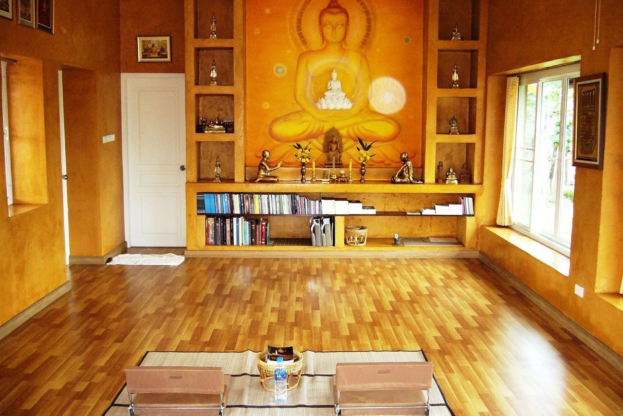 meditation room living room