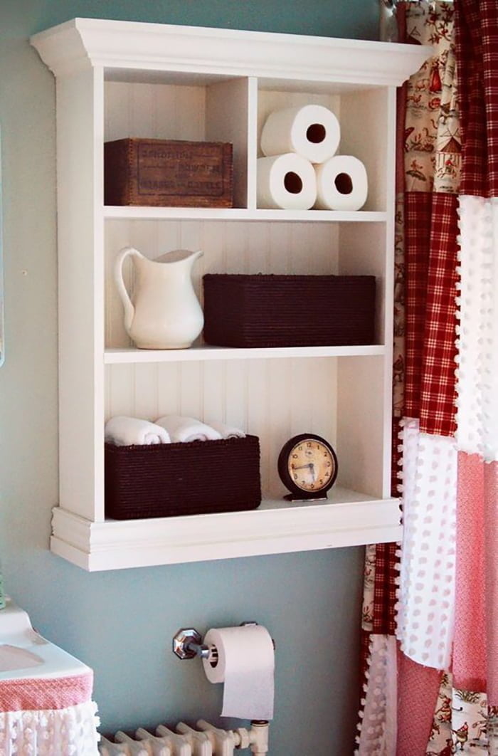 Unique Bathroom Storage Ideas : 50 Unique DIY Bathroom Storage Ideas You Must Try ⋆ DIY Crafts : To avoid it, you need to have the right storage.