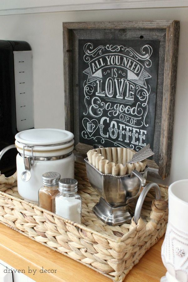 A Tray Basket With Handles Can Add Character and Organization