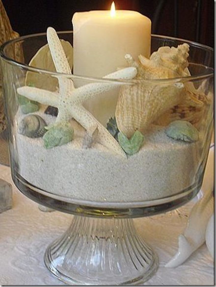 Finishing Touches Beach Candle Decor