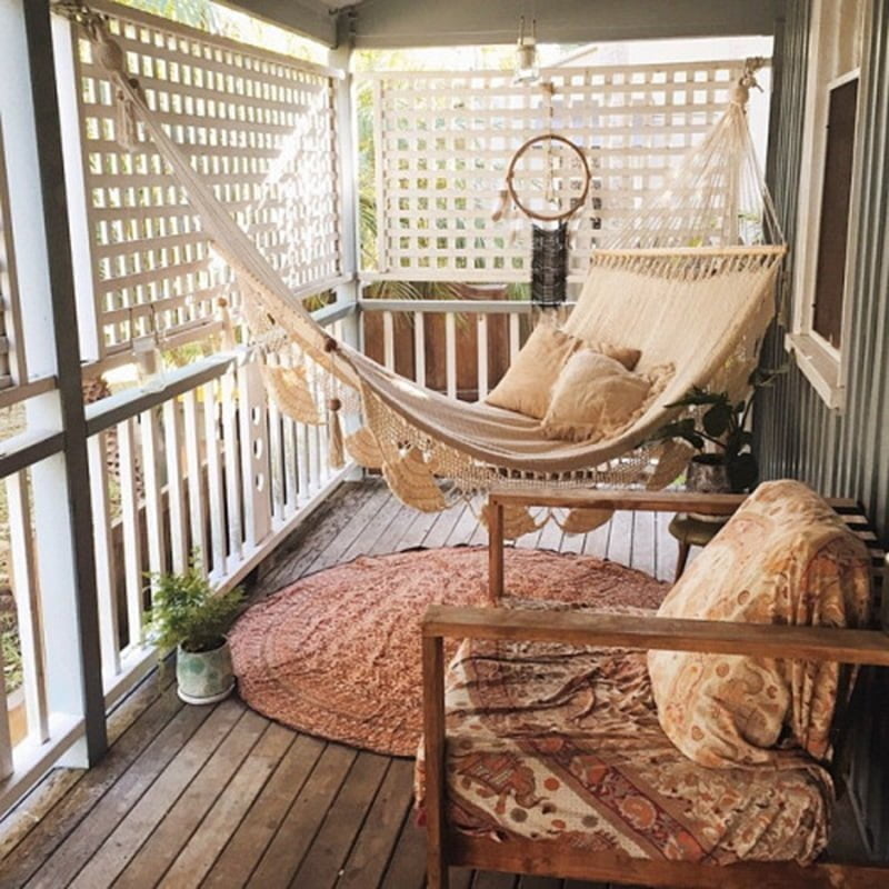 A Cozy Hammock Welcomes and Offers Ease and Relaxation