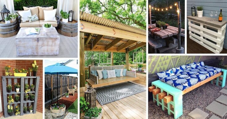 Featured image for 40 Dazzling DIY Patio Decoration Ideas to Create Your Getaway Spot
