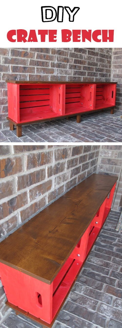 Functional Furniture: Crate Bench Project