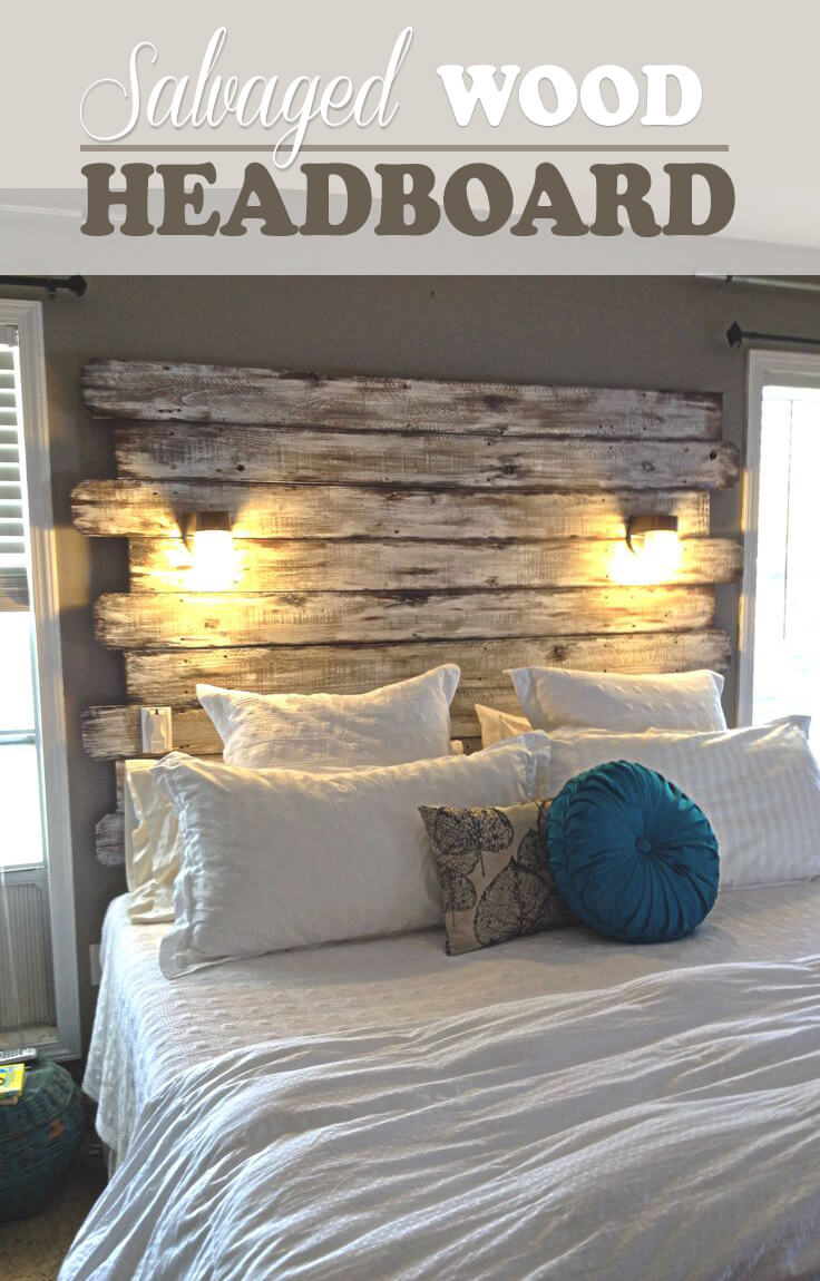 A Beach’s Favorite Fence Headboard