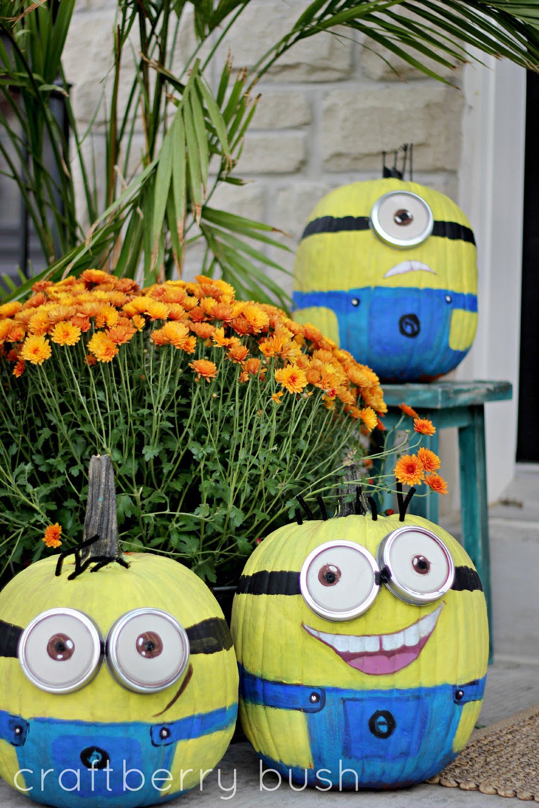 Estilo de calabaza de los Minions de Halloween