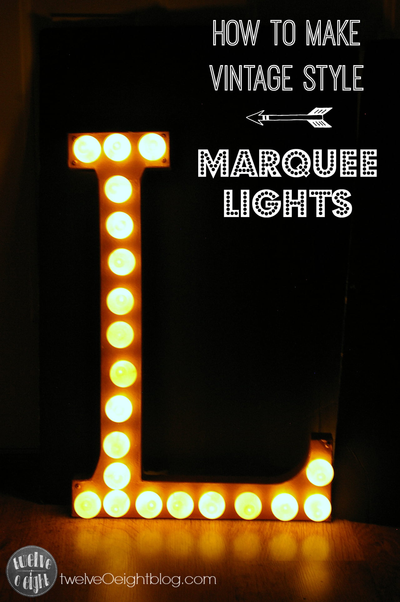 Monogram Much? Brightene it Up with String Lights Décor