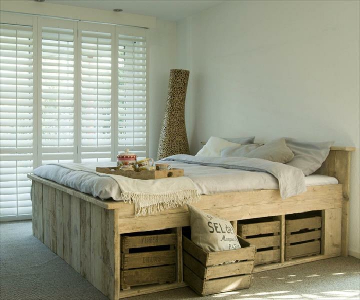 Re-imagine Bedroom Storage with Crates