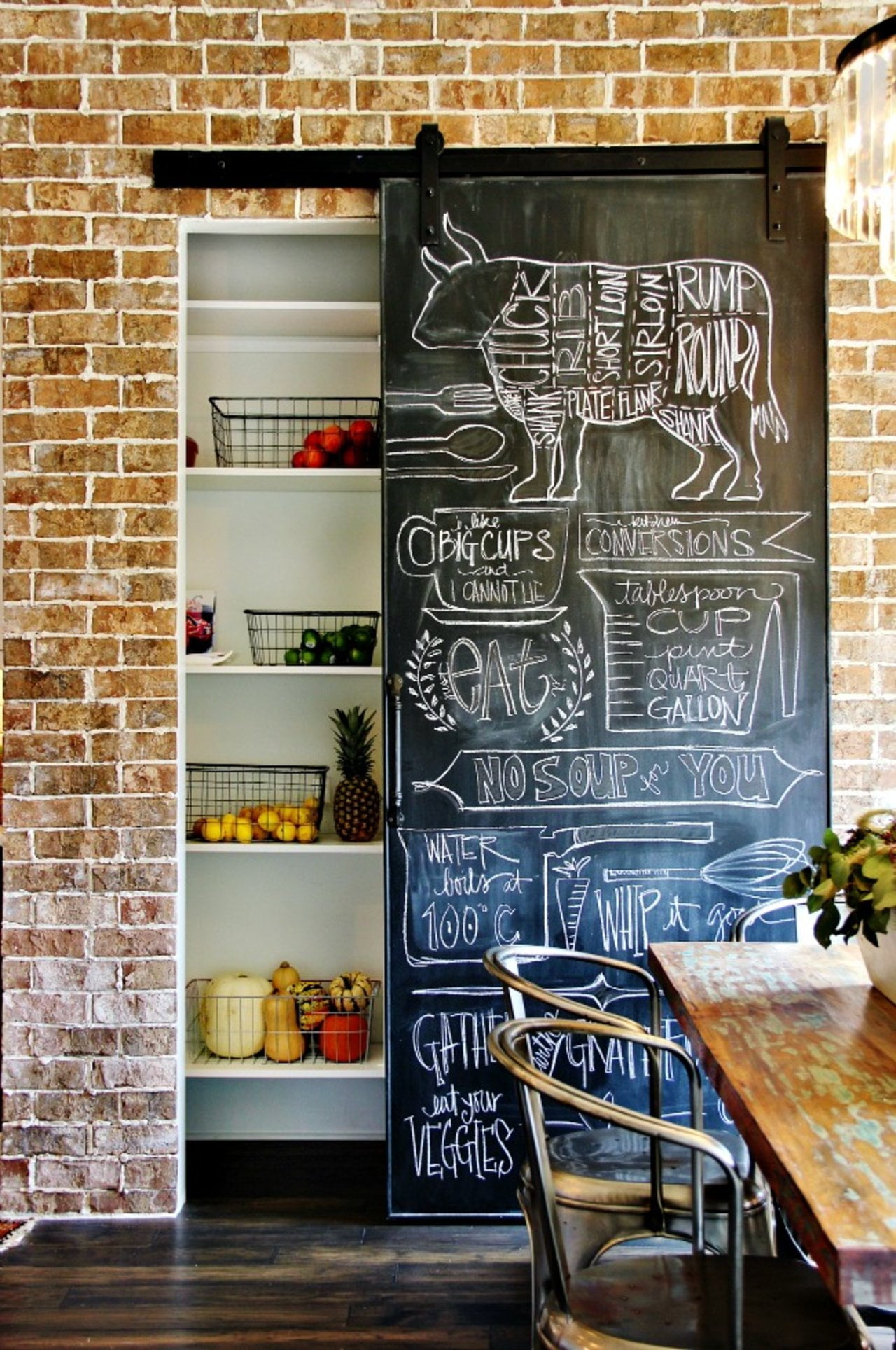 A Chalkboard Door for Budding Artists