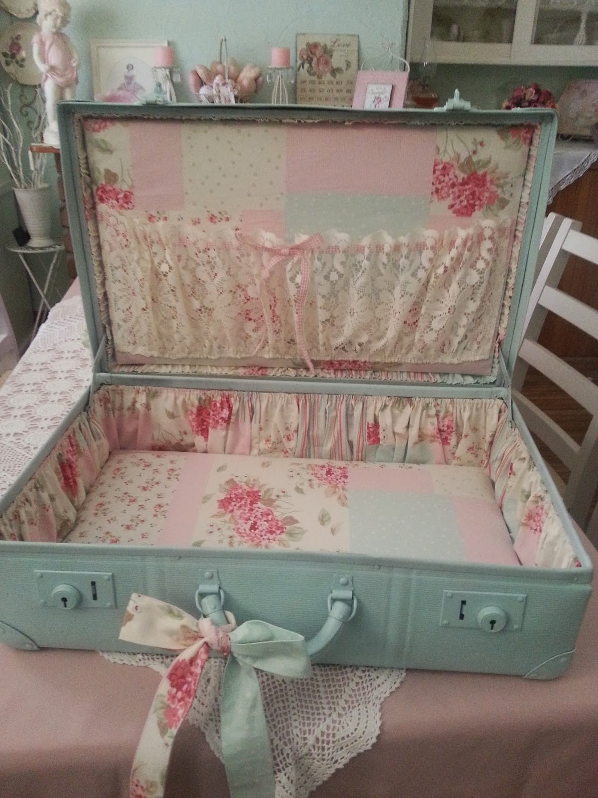 Reline Your Luggage with Shabby