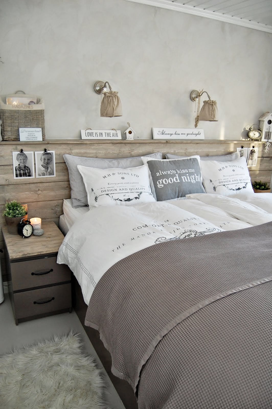 DIY Headboards Make the Perfect Setting