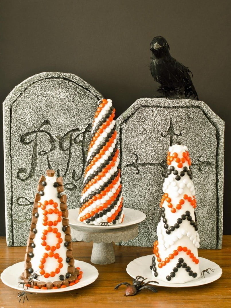Halloween Candy Trees