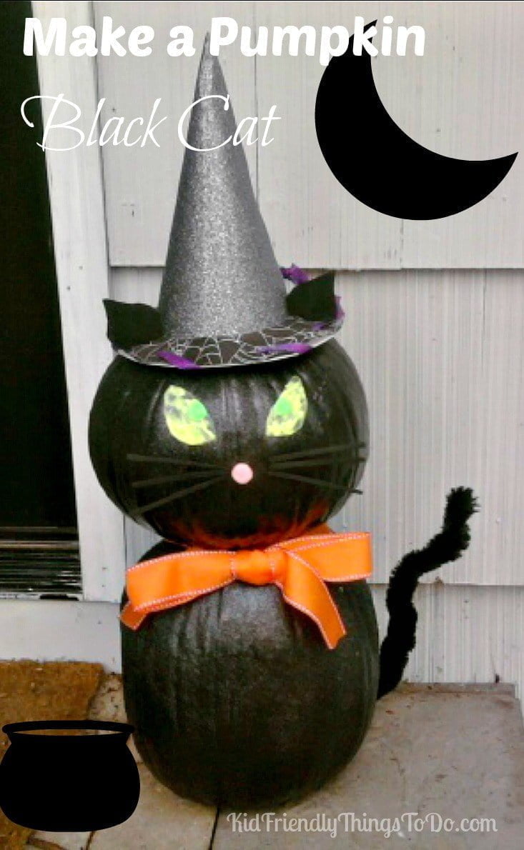 Create a Pumpkin Cat