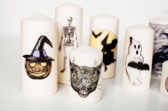 Spooky Candles