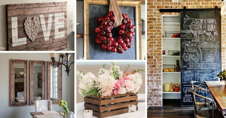 Featured image for 45+ Ways DIY Farmhouse Decor Ideas Can Make Your Home Unique