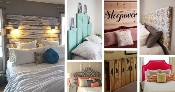 Featured image for 47 of the Best Ways to Use DIY Headboards to Create the Room of Your Dreams