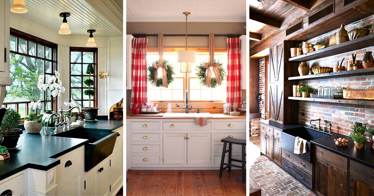 23 Best Rustic Country Kitchen Design Ideas and Decorations for 2019