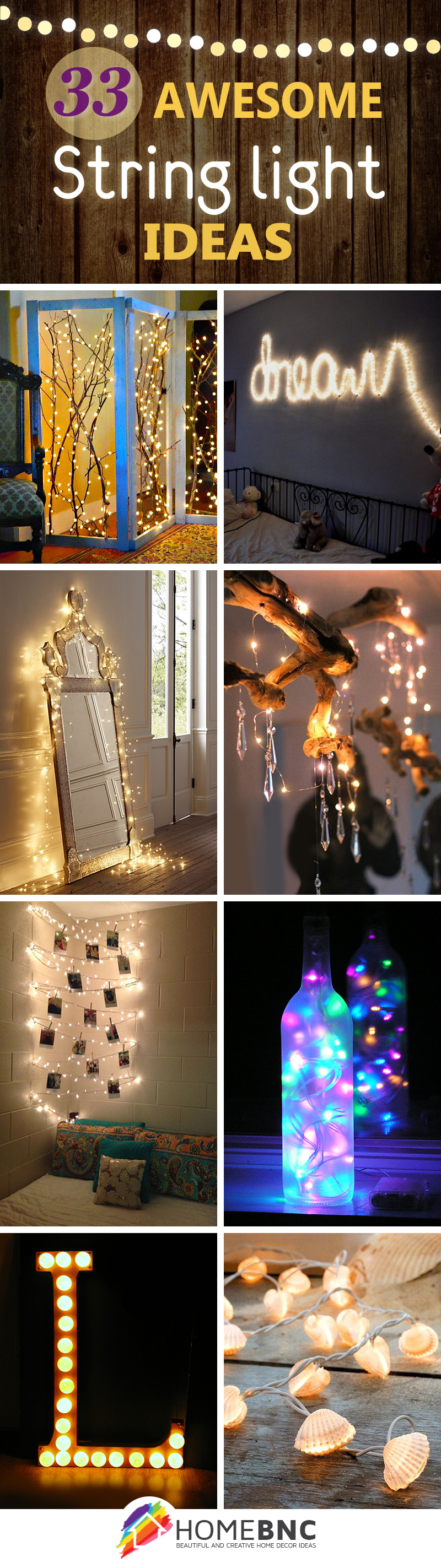 15 Gorgeous Ways to Decorate with String Lights