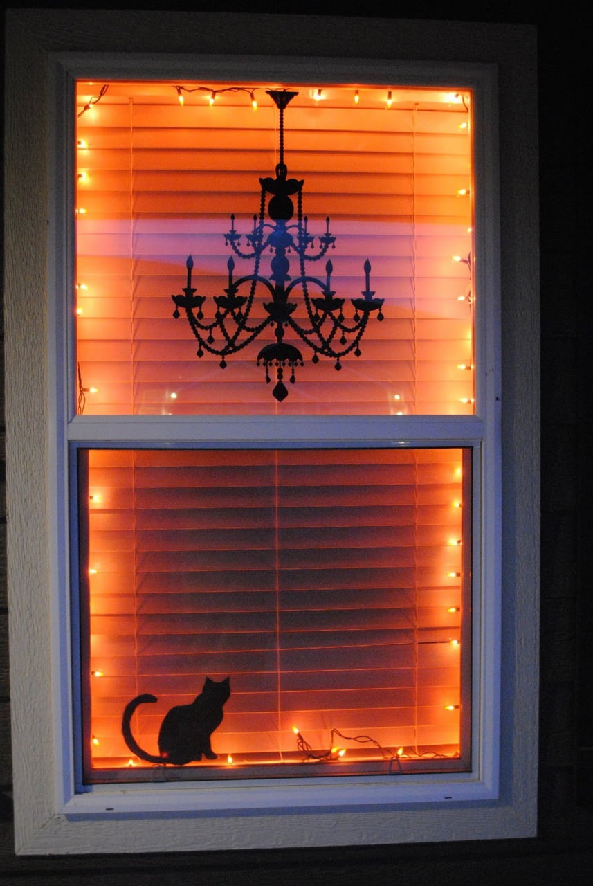Lighted Halloween Window Decorations - www.inf-inet.com