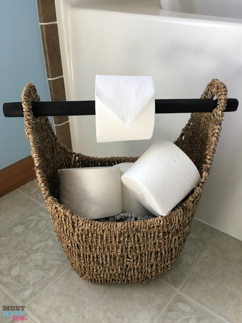 Toilet Paper Holder Shelf and Bathroom AccessoriesDIY Show Off ™ – DIY  Decorating and Home Improvement Blog