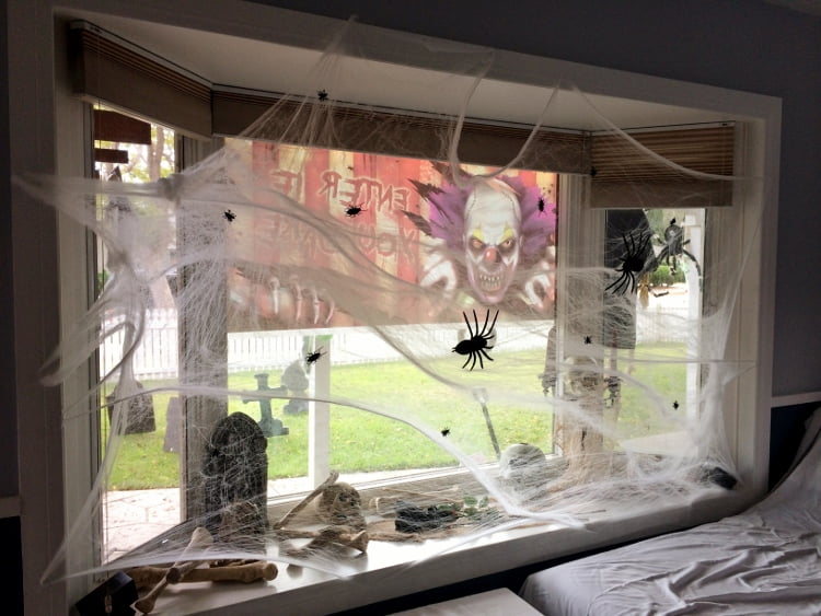 project halloween window