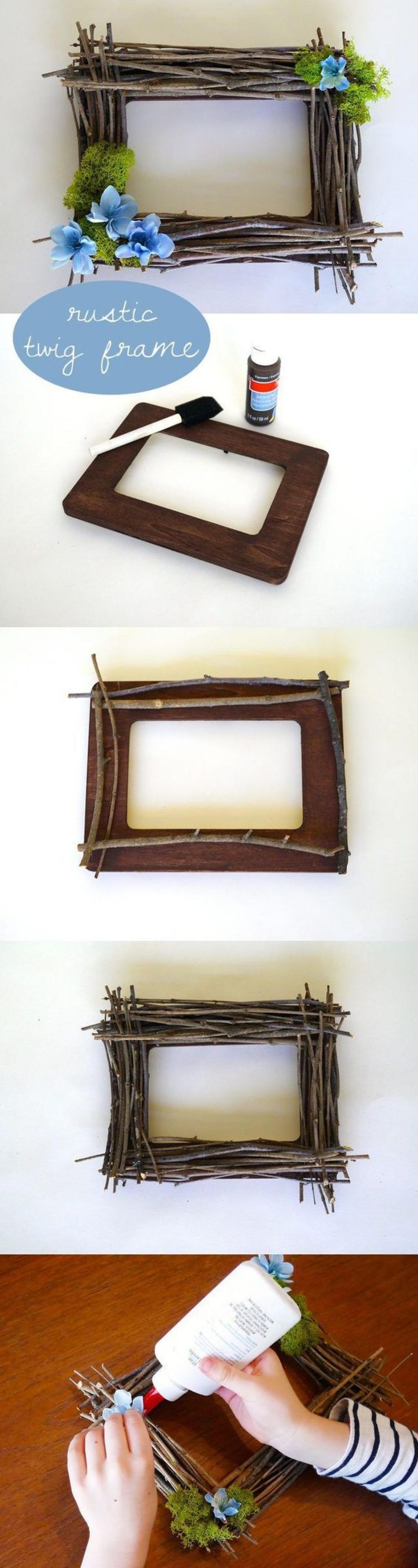 Rustic Picture Frames of Wood