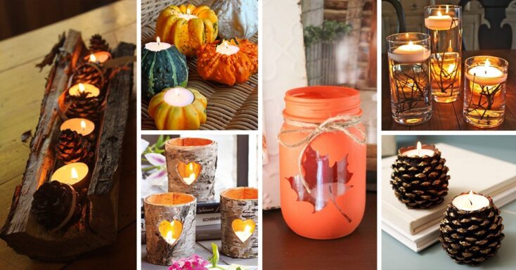 Featured image for 21 Cozy Fall Candle Decoration Ideas to Warm Up for the Season