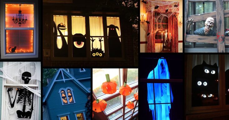 Featured image for 33 Halloween Window Decoration Ideas You Don’t Want to Miss