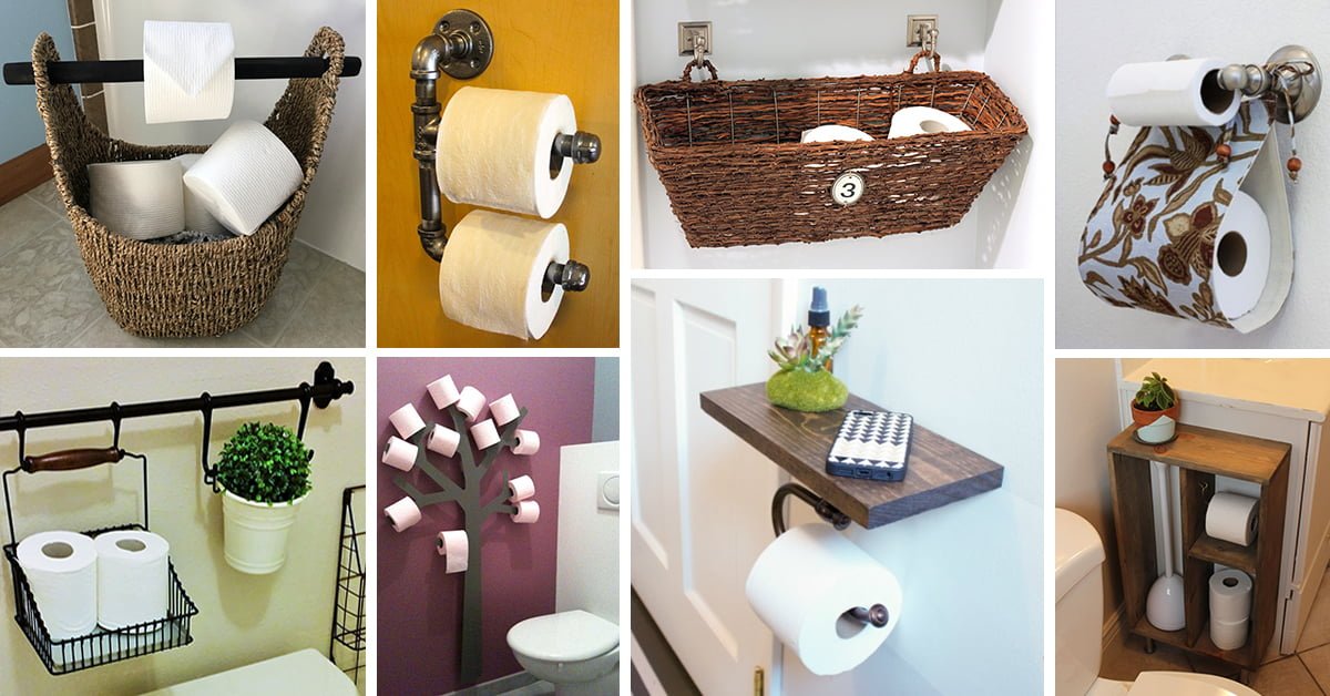 Featured image for “45+ Toilet Paper Holder Ideas that will Get Your Decorating on a Roll”