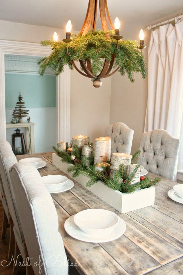 Birch Box Centerpiece