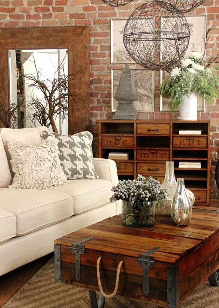 27 Best Rustic Chic Living Room Ideas And Designs For 2017 and Rustic Chic Home Ideas