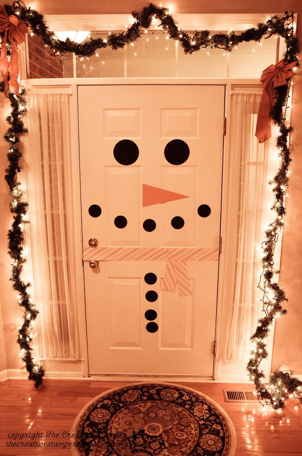 There’s a Snowman at the Door