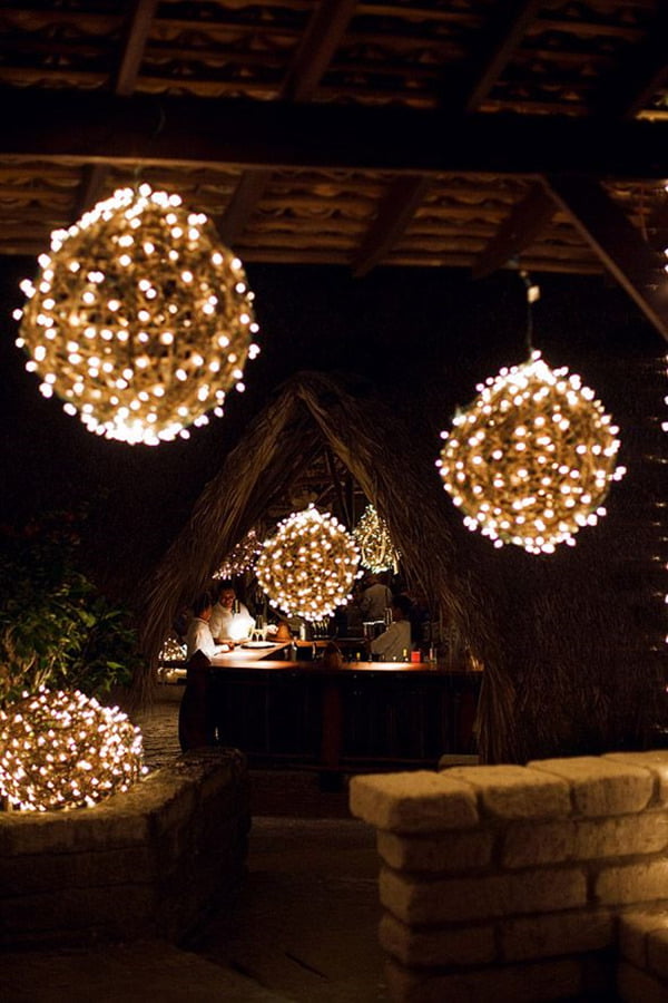 50 Trendy and Beautiful DIY Christmas Lights Decoration Ideas in 2021