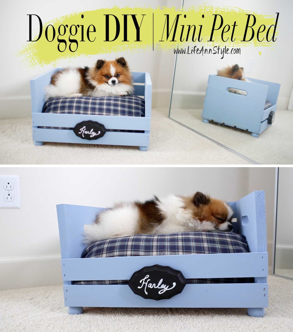 small dog crate bed