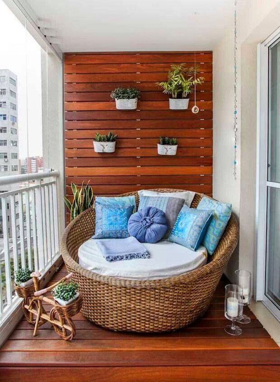 An Outdoor Nook with a View