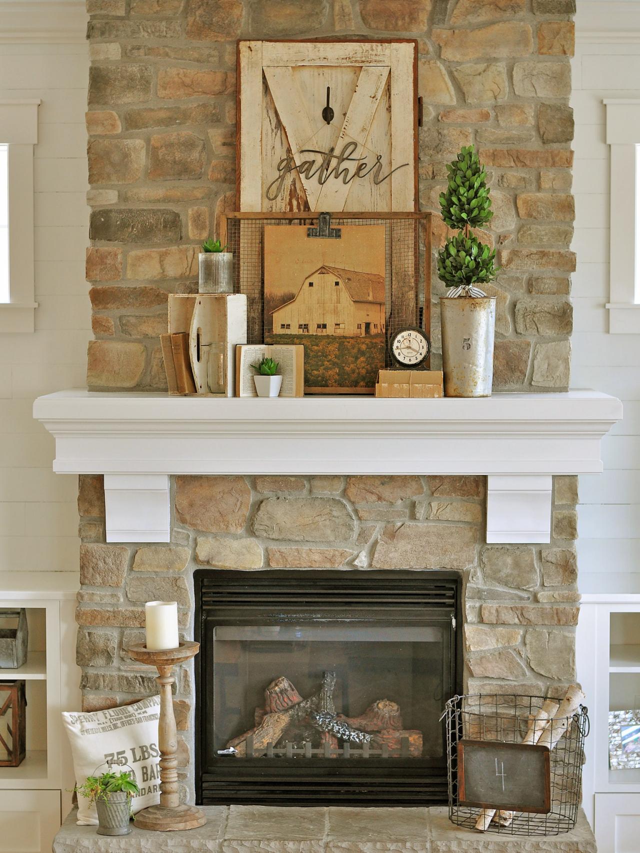 24 Best Fall Mantel Decorating Ideas And Designs For 2020   15 Fall Mantel Decorating Ideas Homebnc 