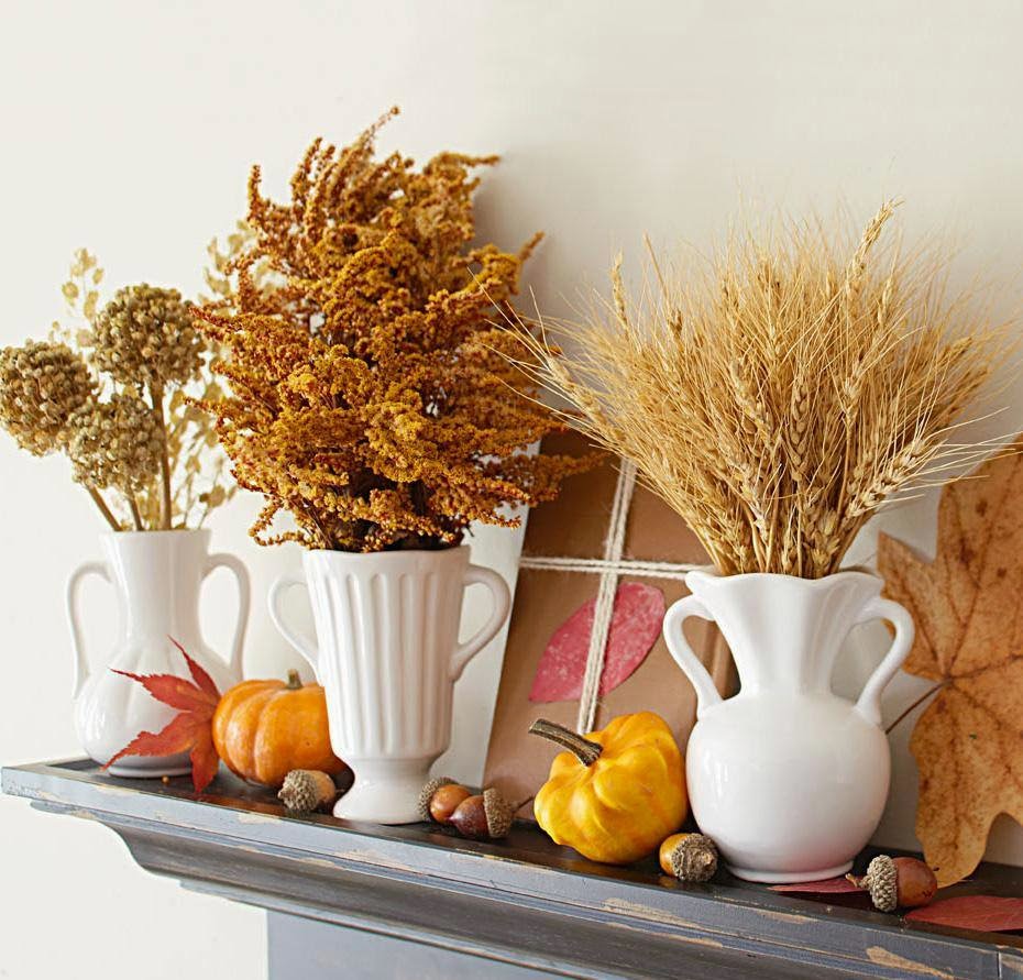 24 Best Fall Mantel Decorating Ideas And Designs For 2023   16 Fall Mantel Decorating Ideas Homebnc 