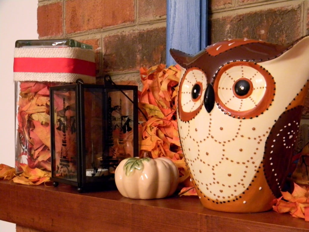 Owls Work Well with Fall Decor