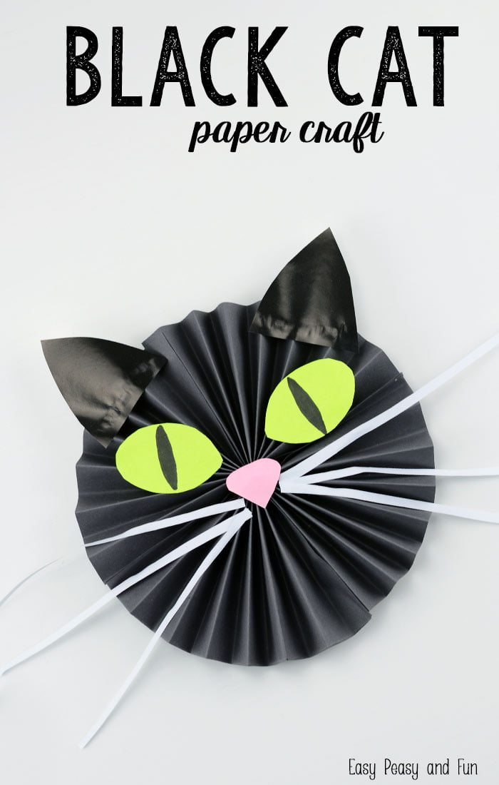 Witch’s Kitty Paper Cat
