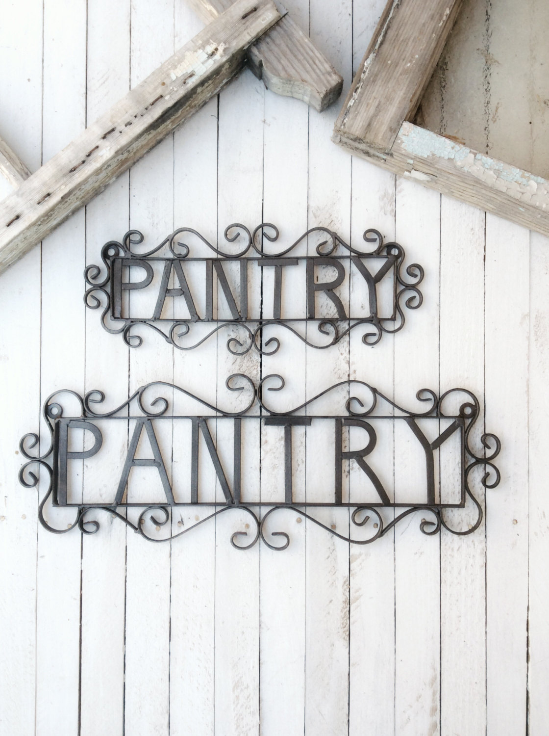 Metal Pantry Sign