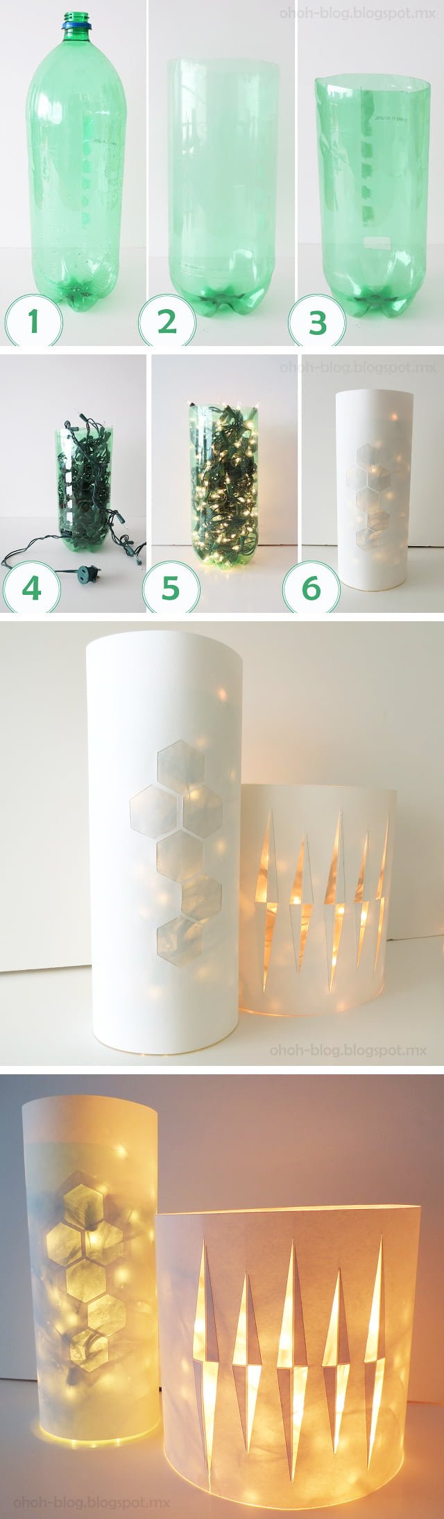 DIY Faux Pillar Candles