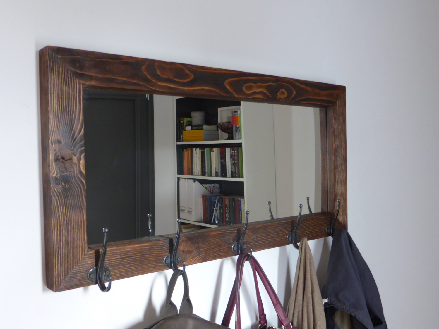 Mirror Coat Rack