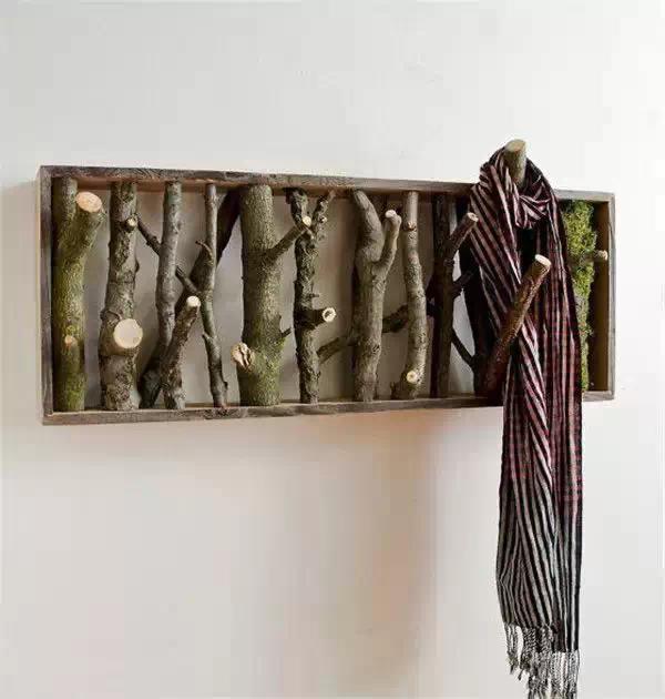 Tree Branch Wall Art and Coat Rack