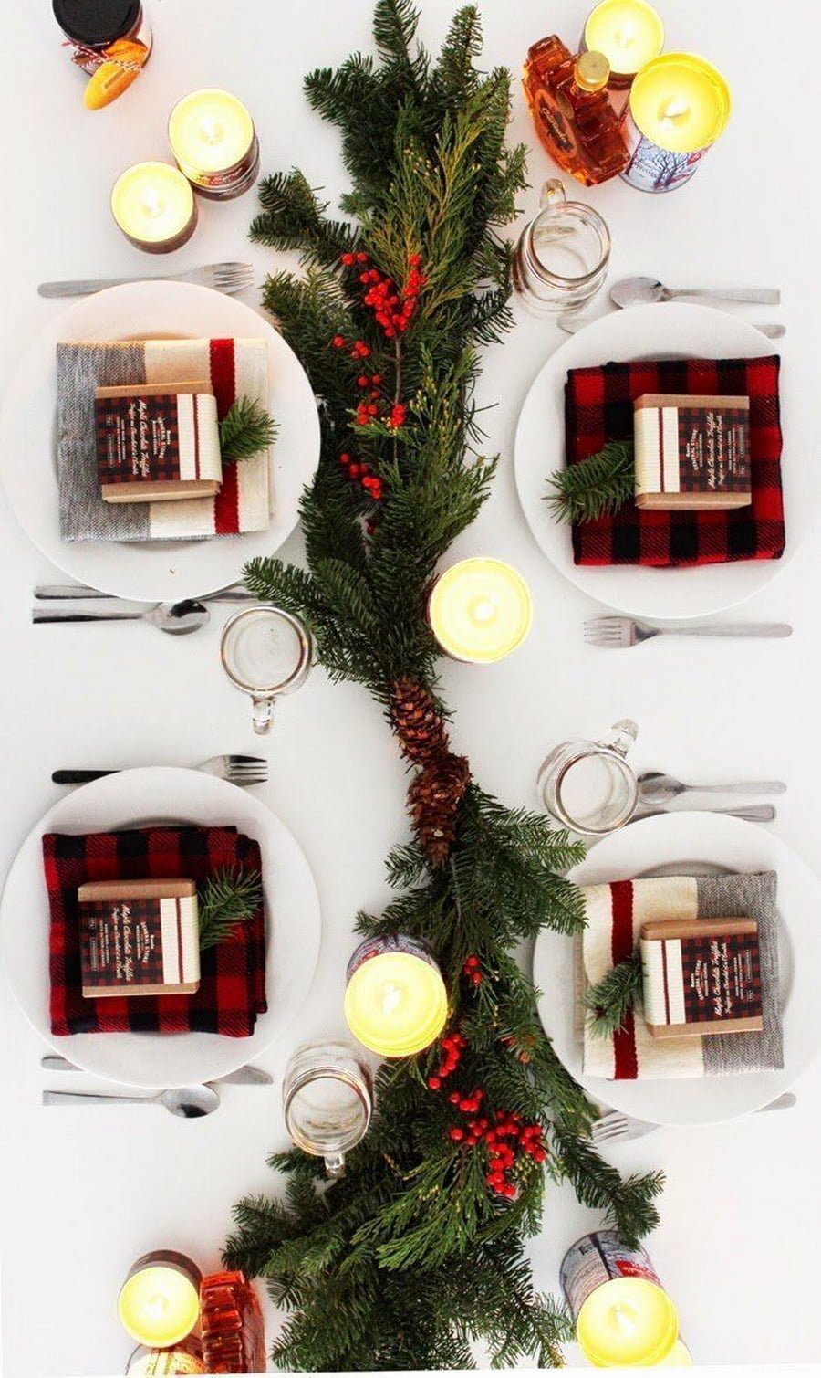 50 Best DIY Christmas Table Decoration Ideas for 2022