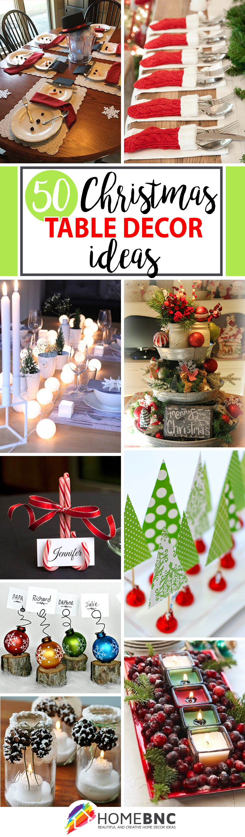 50 Best DIY Christmas Table Decoration Ideas For 2022 | Christmas