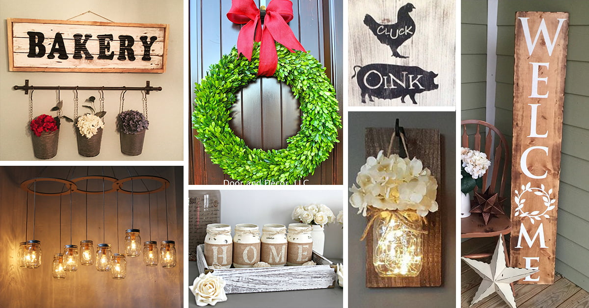 Featured image for “29 Trendy Farmhouse Decoration Ideas from Etsy to Bring Country into Your Home”