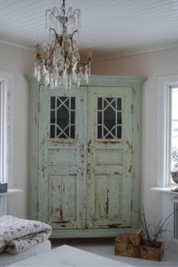 Custom Corner Wardrobe Made From Distressed Doors Homebnc