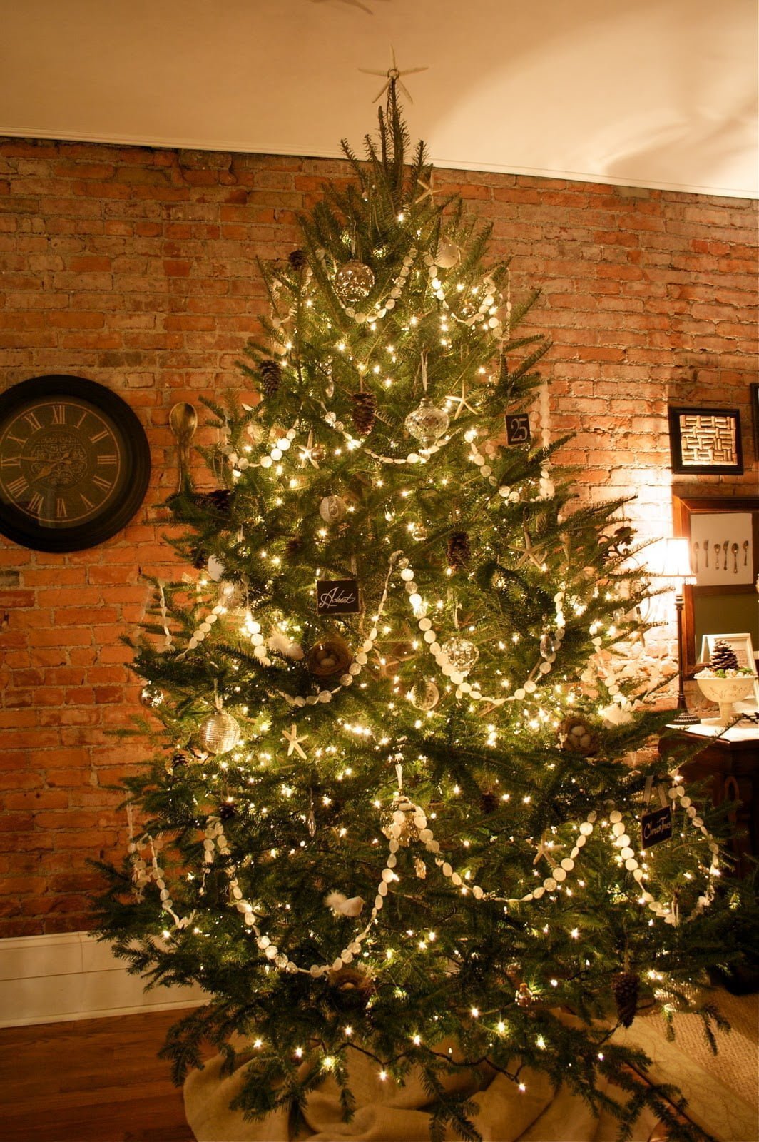 how to bead a christmas tree